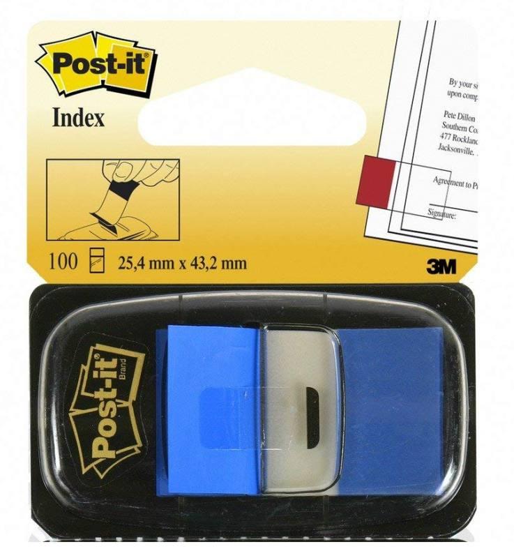 Post-it Index segna pagina colore BLU 3m