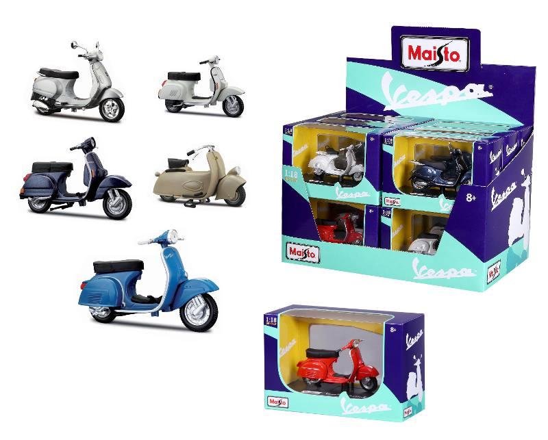 1/18 COLLEZIONE MOTO VESPA – 1:18 maisto