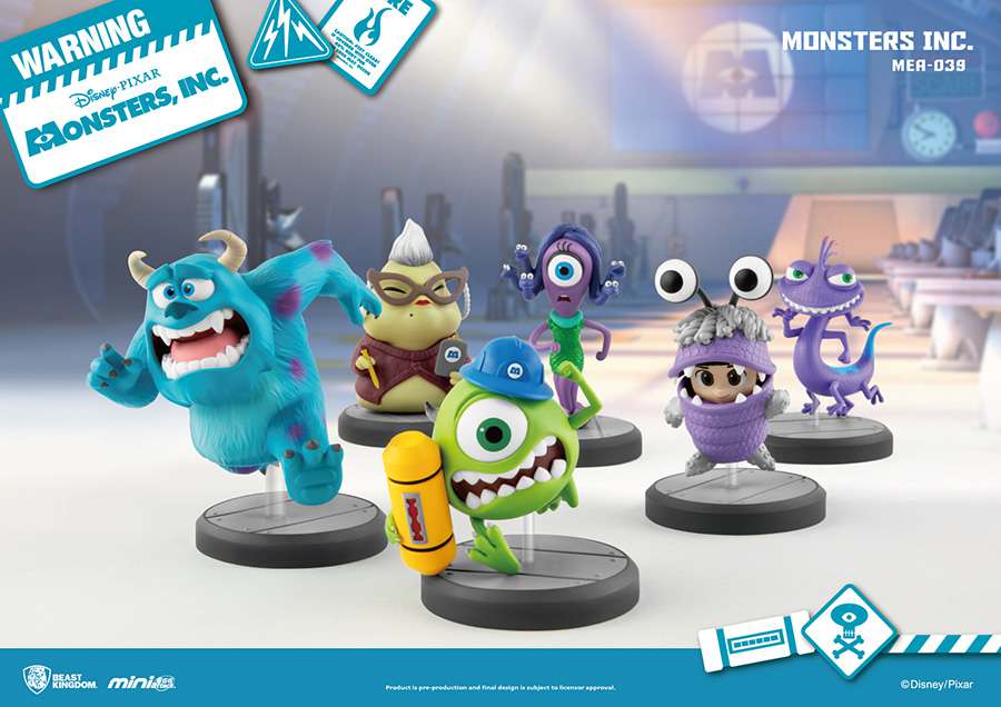 MINI EGG ATTACK MONSTERS INC DISPLAY (6)