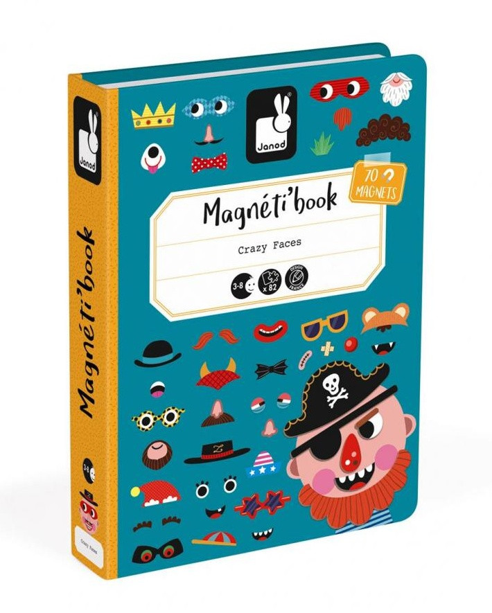 Magneti’Book – Crazy Faces – bambini