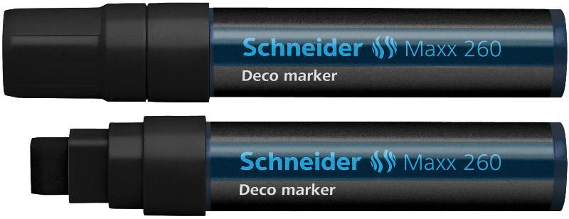 MARCATORE A GESSO LIQUIDO SCHNEIDER COLORE NERO – TRATTO 5 + 15MM caimi