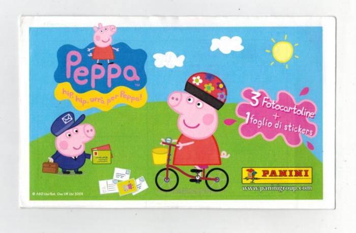 Peppa Pig Photocards Postcards Lot 20 Sealed Packs Panini