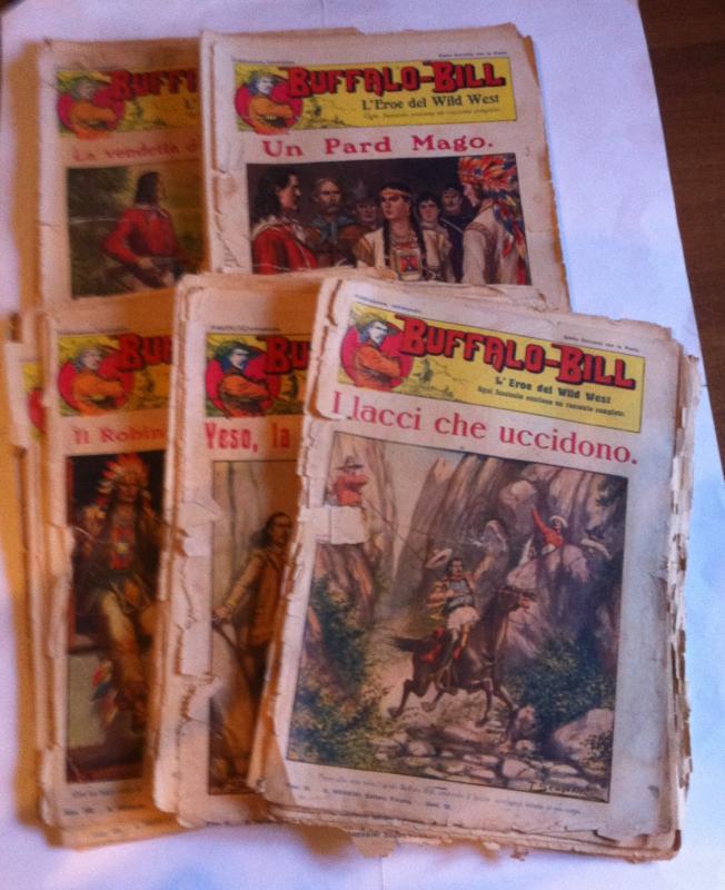 Buffalo Bill L’Eroe del Wild West 1930/1931 Lot of 25 Booklets Nerbini