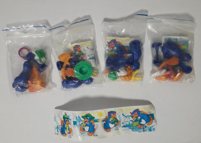 Eiskalte Typen – Kinder 3D Set Penguins