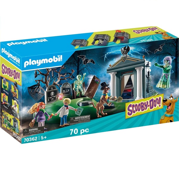 PLAYMOBIL SCOOBY-DOO- BRIVIDI AL CIMITERO