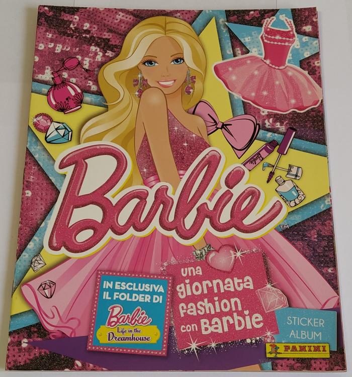 Barbie 2014 Fashion Empty Album Panini