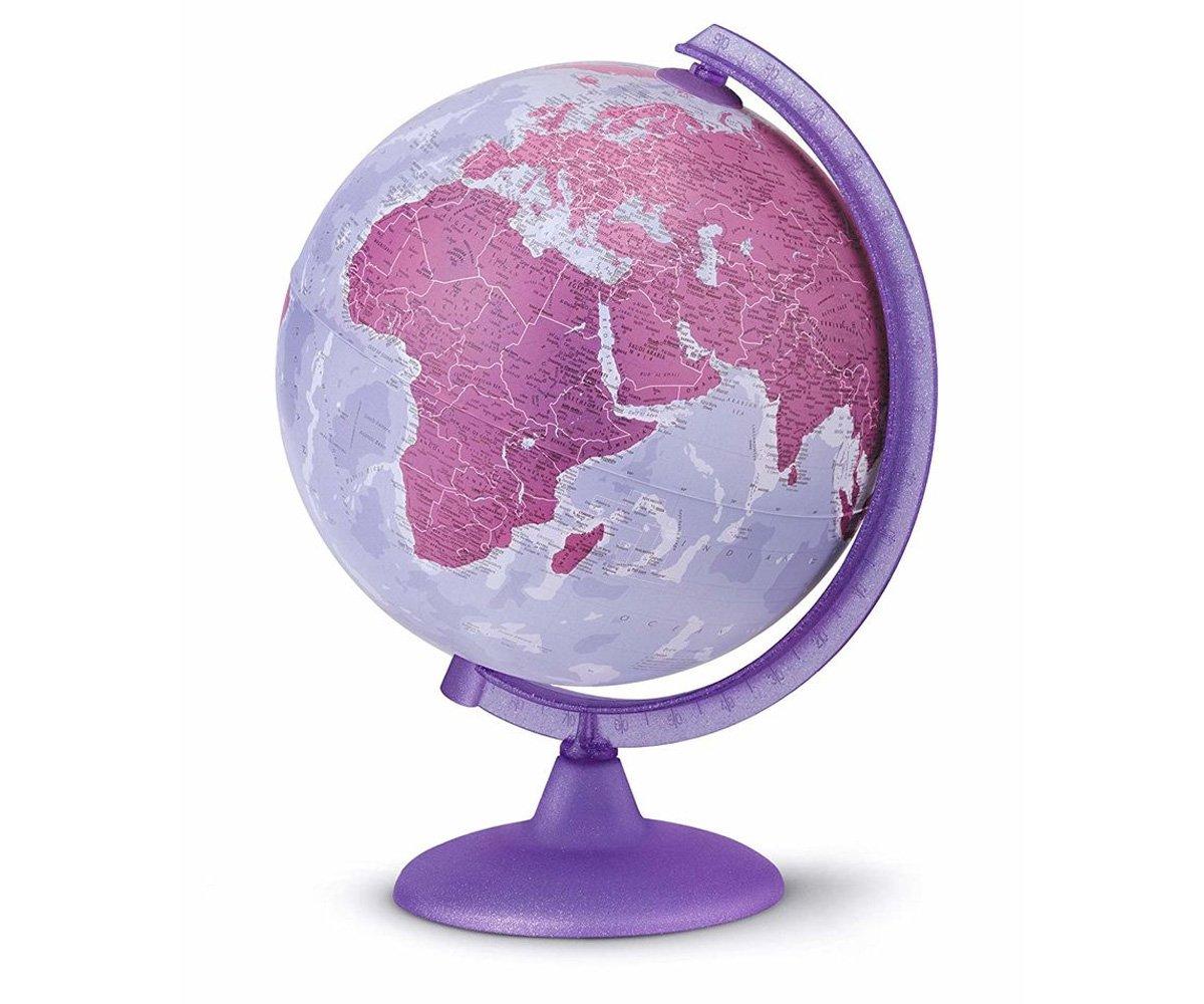 ES-Globo Geografico Purple 25cm