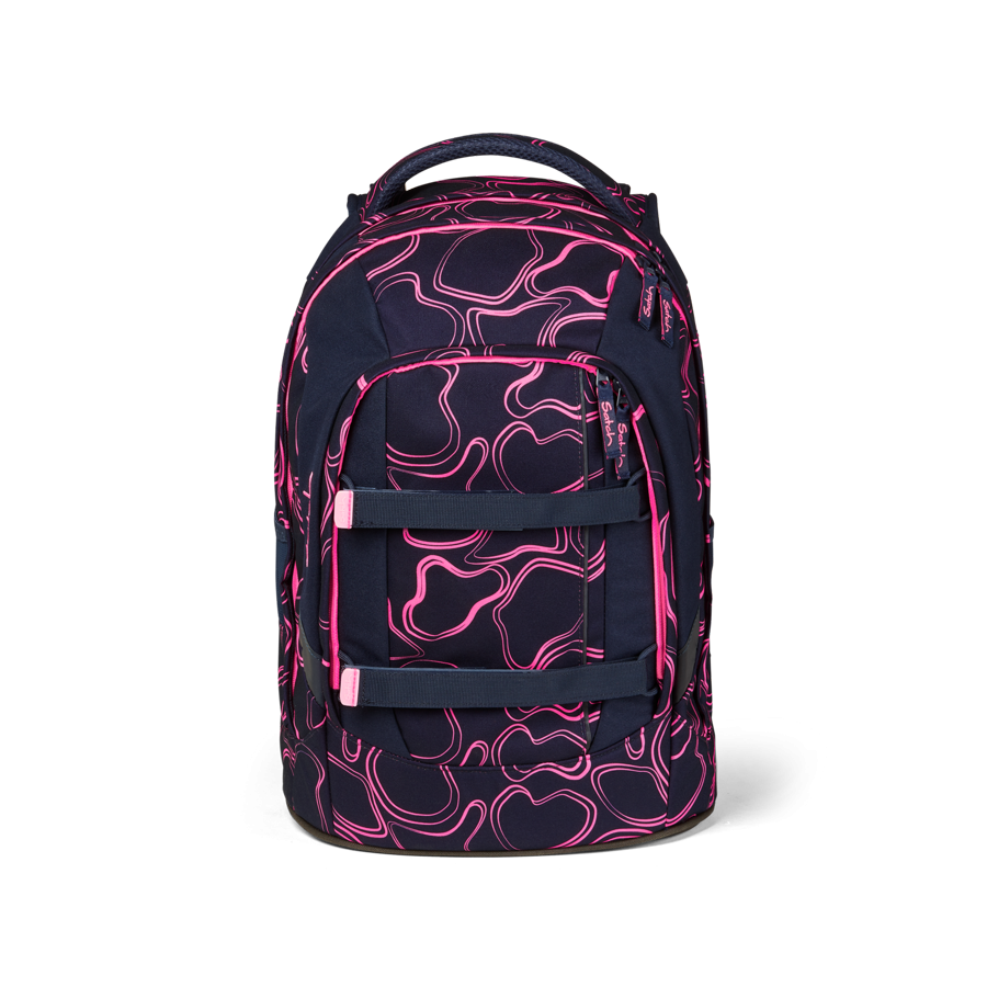 Zaino per studenti Ergobag Satch pack – Pink Supreme