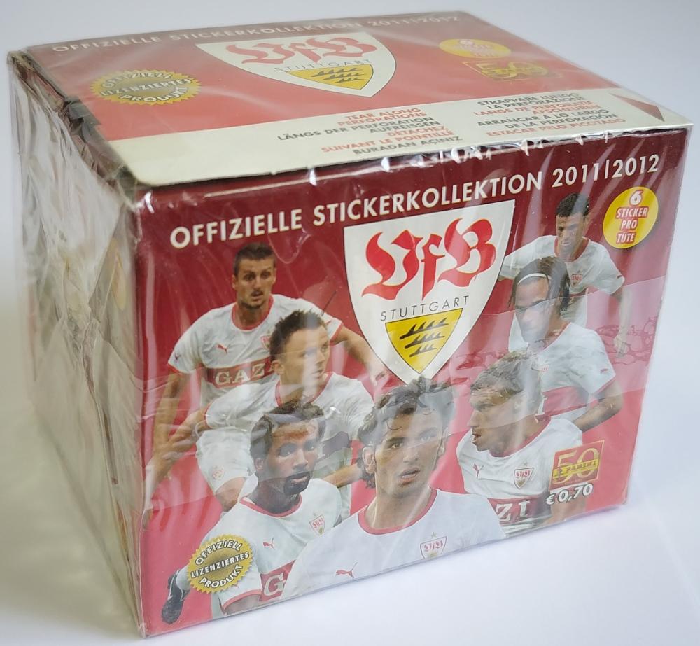 VfB Stuttgart 2011-2012 Box 50 Packs Stickers Panini