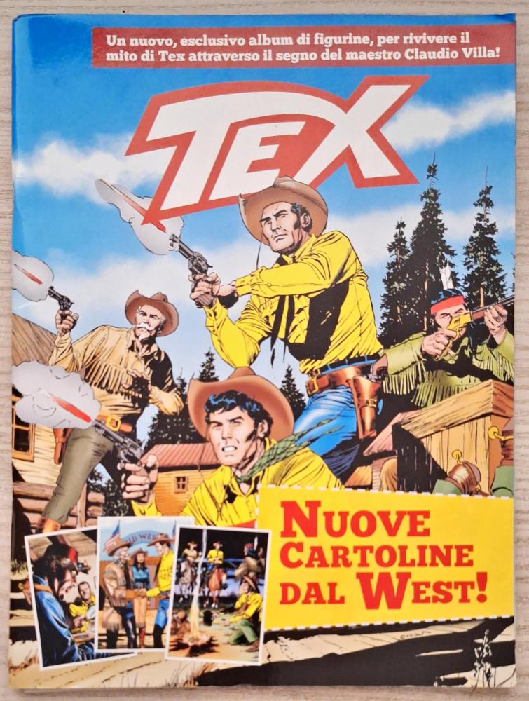 Tex Nuove Cartoline dal West Empty Album Gazzetta dello Sport