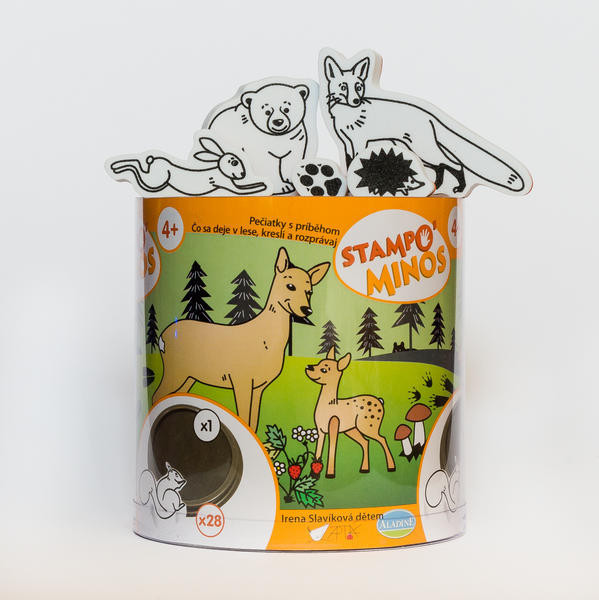 Timbri per bambini StampoMinos – Animali del bosco