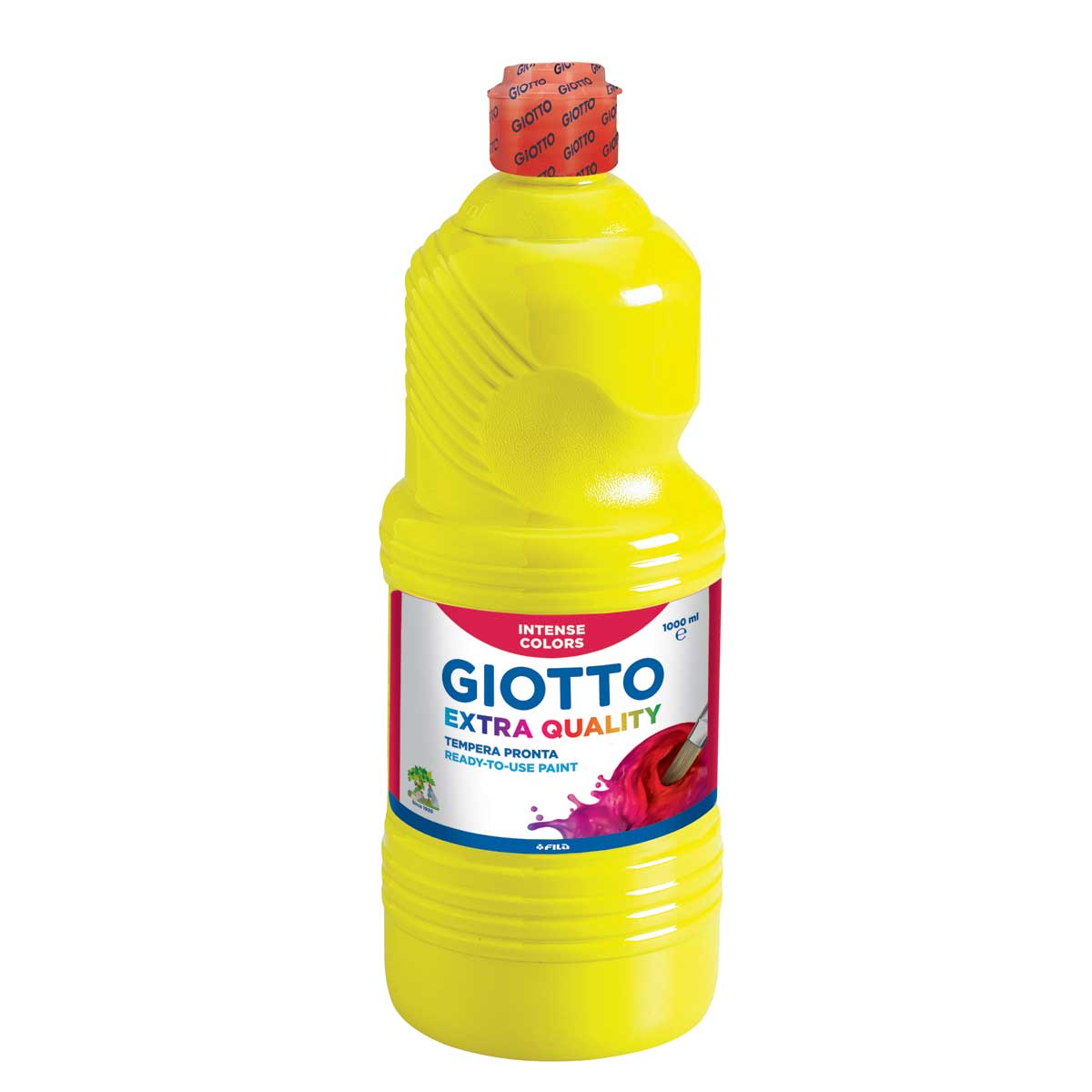 FILA Giotto Tempera Pronta Qualità Extra Giallo Primario Flacone 1000 Ml – 533402