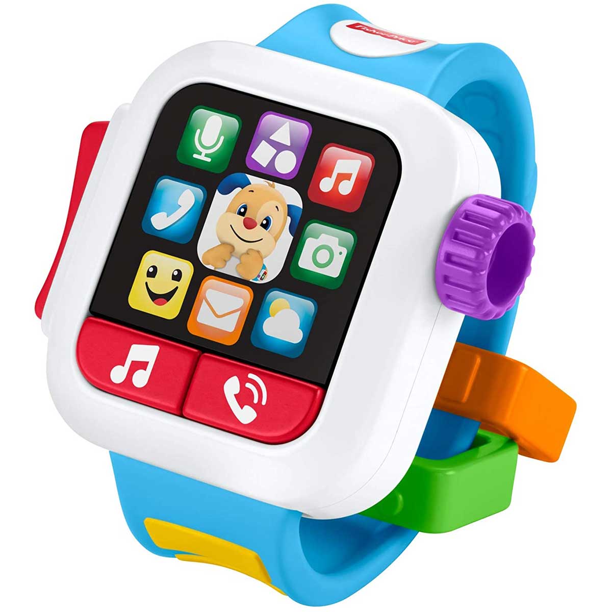 MATTEL Fisher-Price Smartwatch Ridi E Impara, Giocattolo Istruttivo Per Bambini 6+ Mesi – GMM57