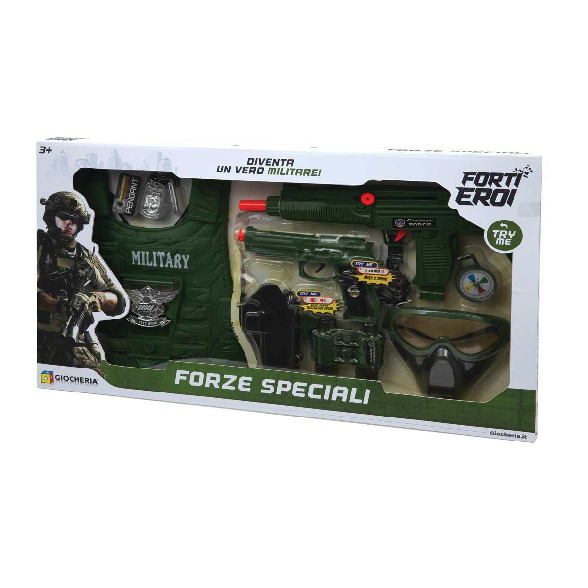 GIOCHERIA Forze Speciali – Set Travestimento – GGI190258