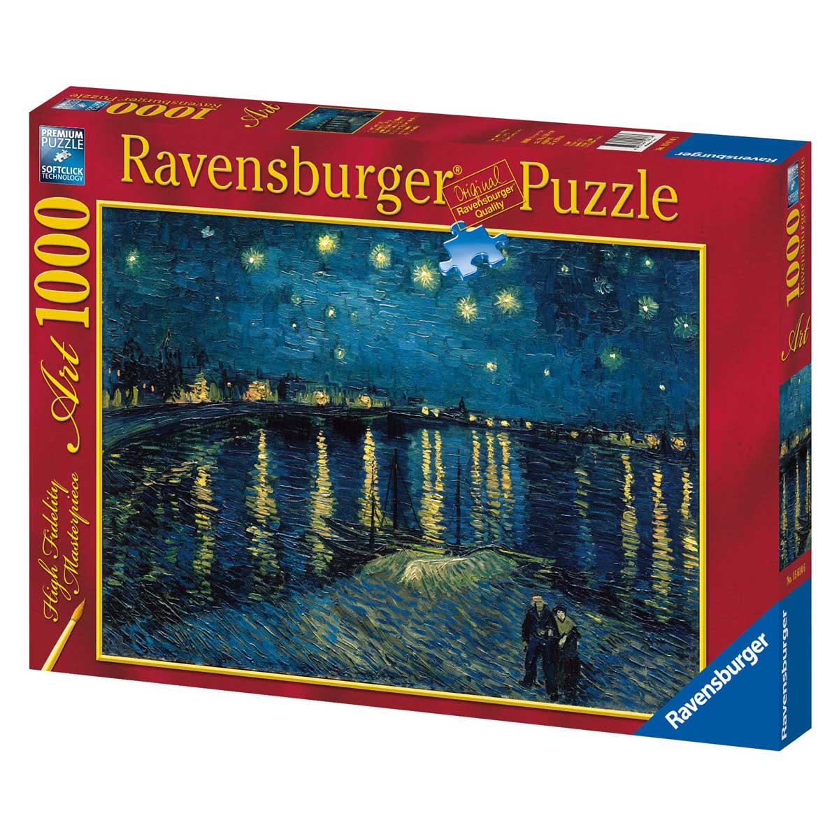 RAVENSBURGER Van Gogh: Notte Stellata Puzzle 1000 Pezzi – 15614