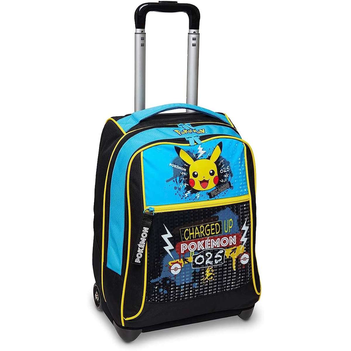 SEVEN Zaino Trolley Scuola Pokémon 025 – 20G502301-519