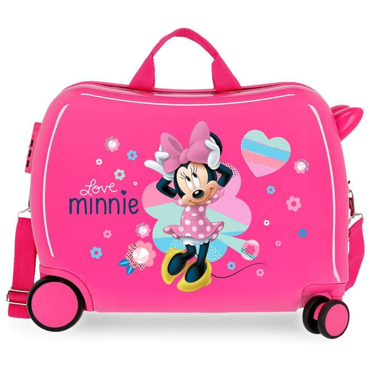 Trolley Cavalcabile 4 Ruote Minnie Love