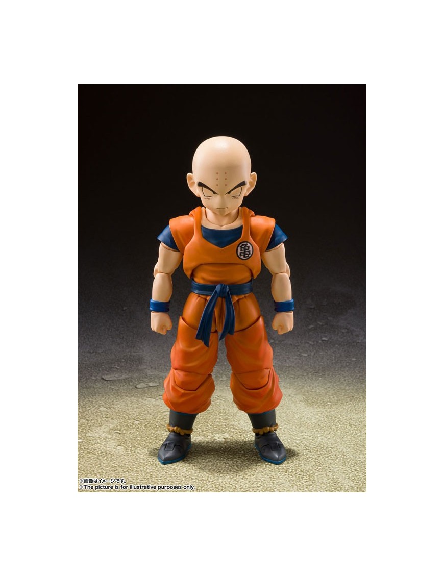 Bandai S.H. Figuarts Dragon Ball Z Krillin Strongest Man on Earth