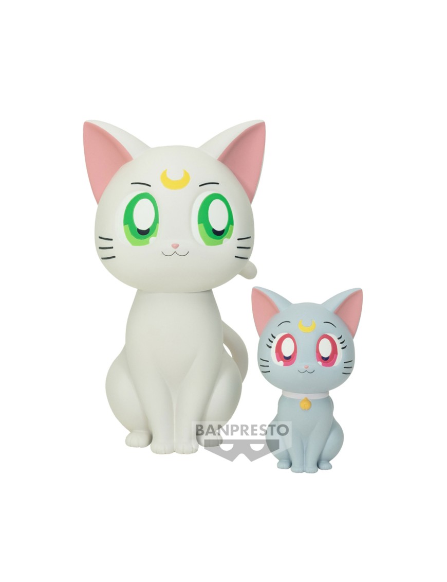 Banpresto Sofvimates Sailor Moon Cosmos Artemis & Diana