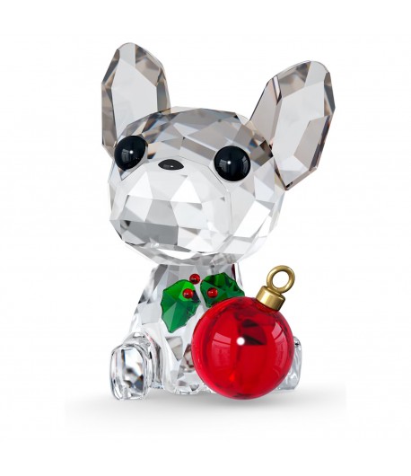 Bulldog Francese Swarovski Holiday Cheers  5625662