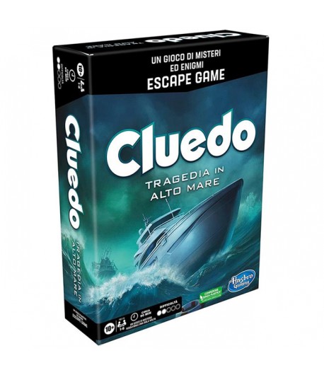 Cluedo Escape Tragedia in alto mare Hasbro F6110