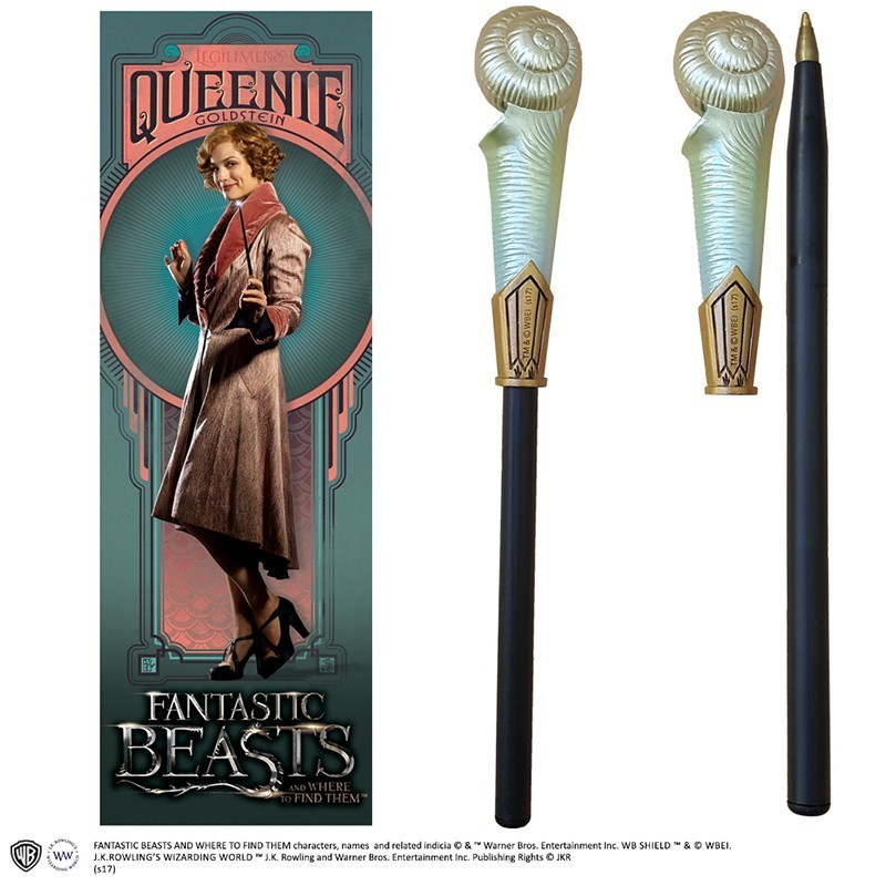 FANTASTIC BEAST – QUEENIE WAND PEN AND BOOKMARK PENNA E SEGNALIBRO