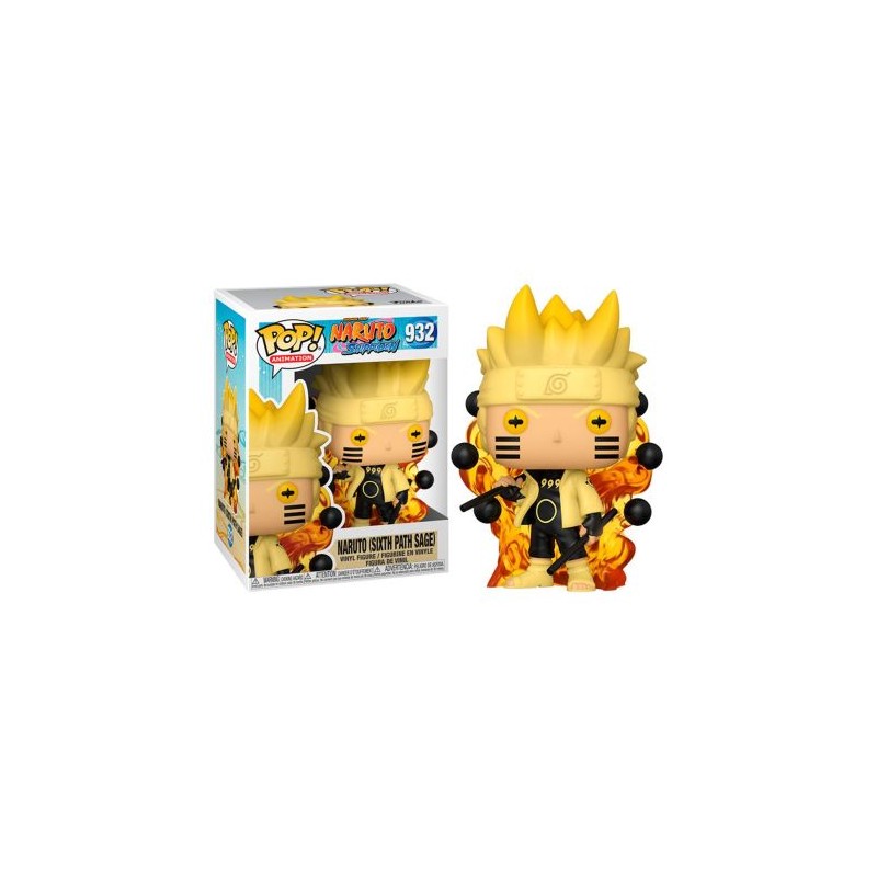 FUNKO POP! NARUTO SIX PATH SAGE BOBBLE HEAD FIGURE