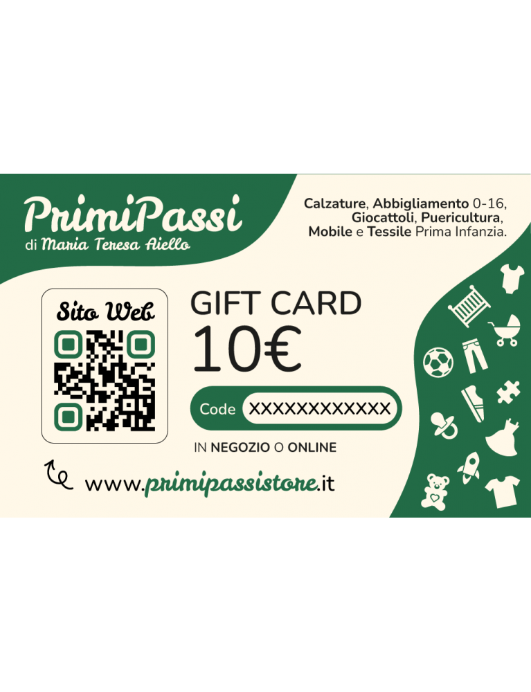 Gift Card 10,00€