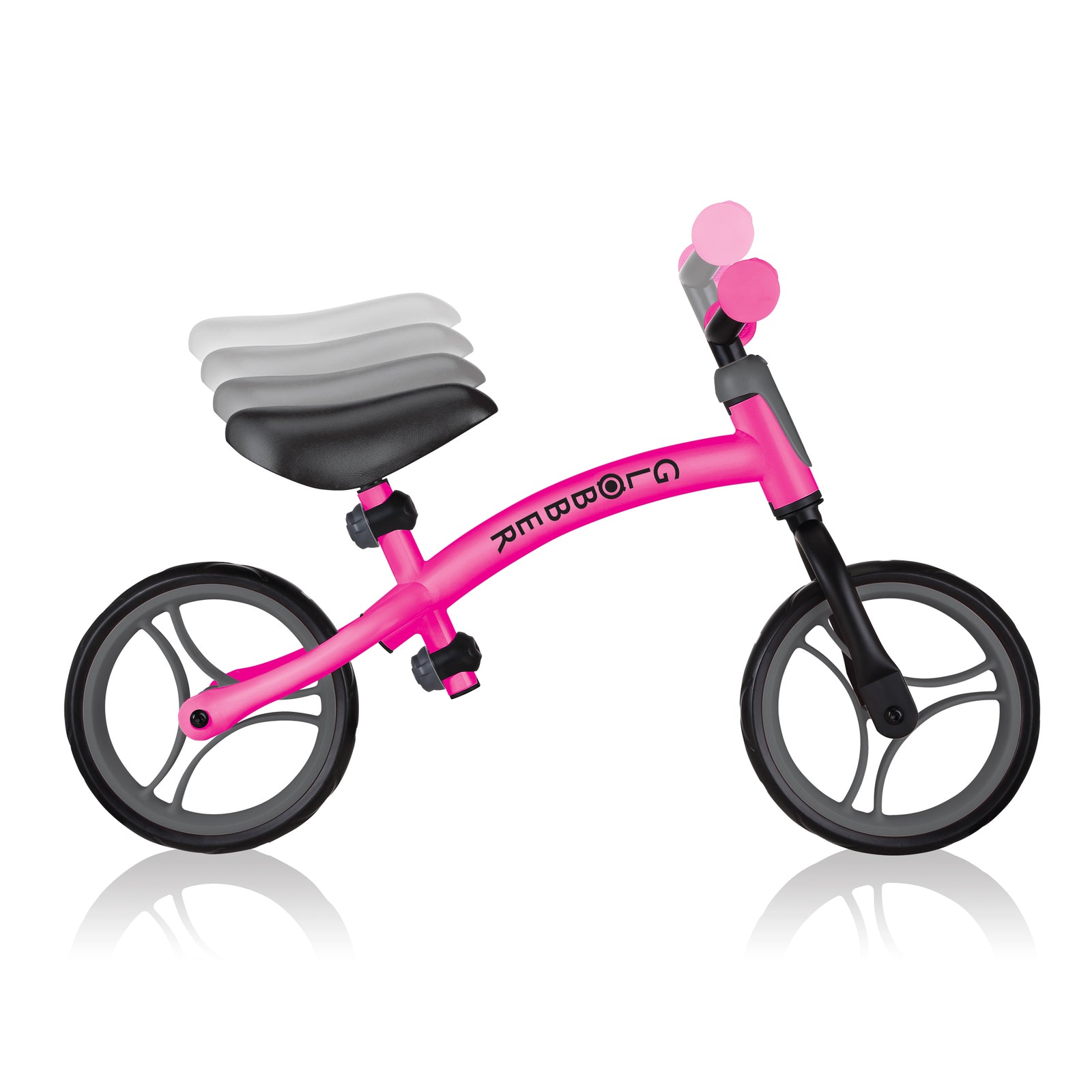 Globber Go Bike 2- Neon Pink