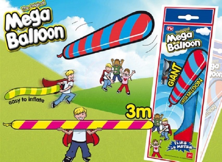 Mega Balloon Gonfiabile Lungo 3 Metri