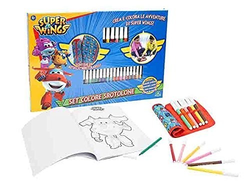 Super Wings Set Colore Srotolone