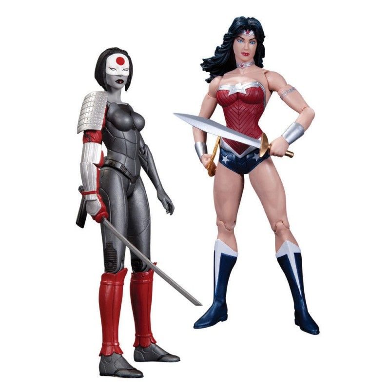 JUSTICE LEAGUE THE NEW 52 WONDER WOMAN VS KATANA ACTION FIGURE