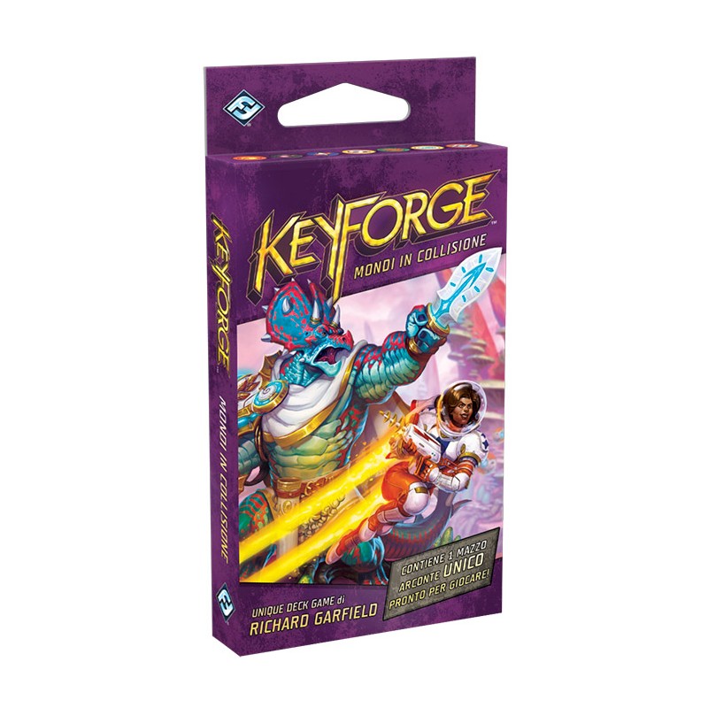 KEYFORGE MONDI IN COLLISIONE MAZZO ARCONTE SINGOLO IN ITALIANO