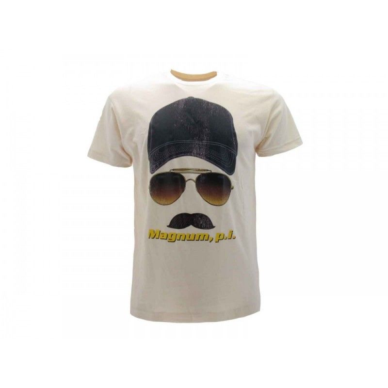 MAGLIA T SHIRT MAGNUM P.I. BEIGE