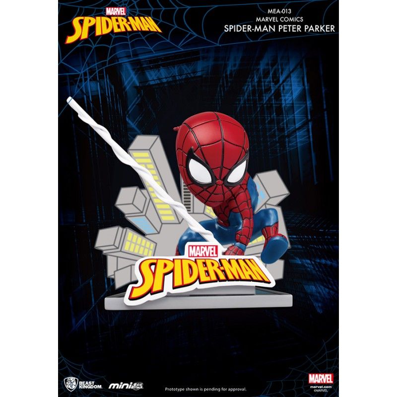 MARVEL SPIDER-MAN PETER PARKER MINI EGG ATTACK FIGURE