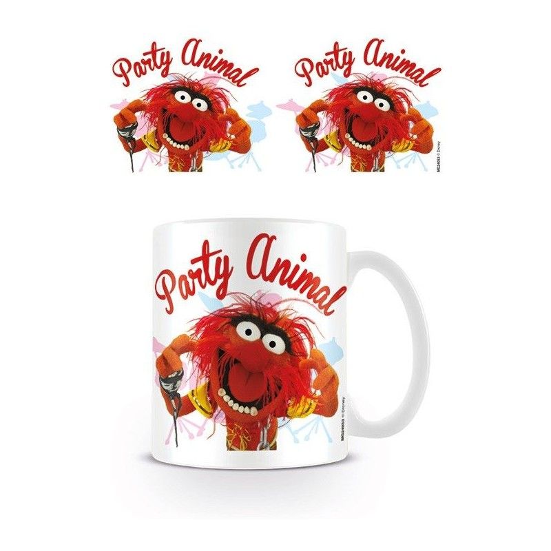 MUPPETS PARTY ANIMAL CERAMIC MUG TAZZA IN CERAMICA