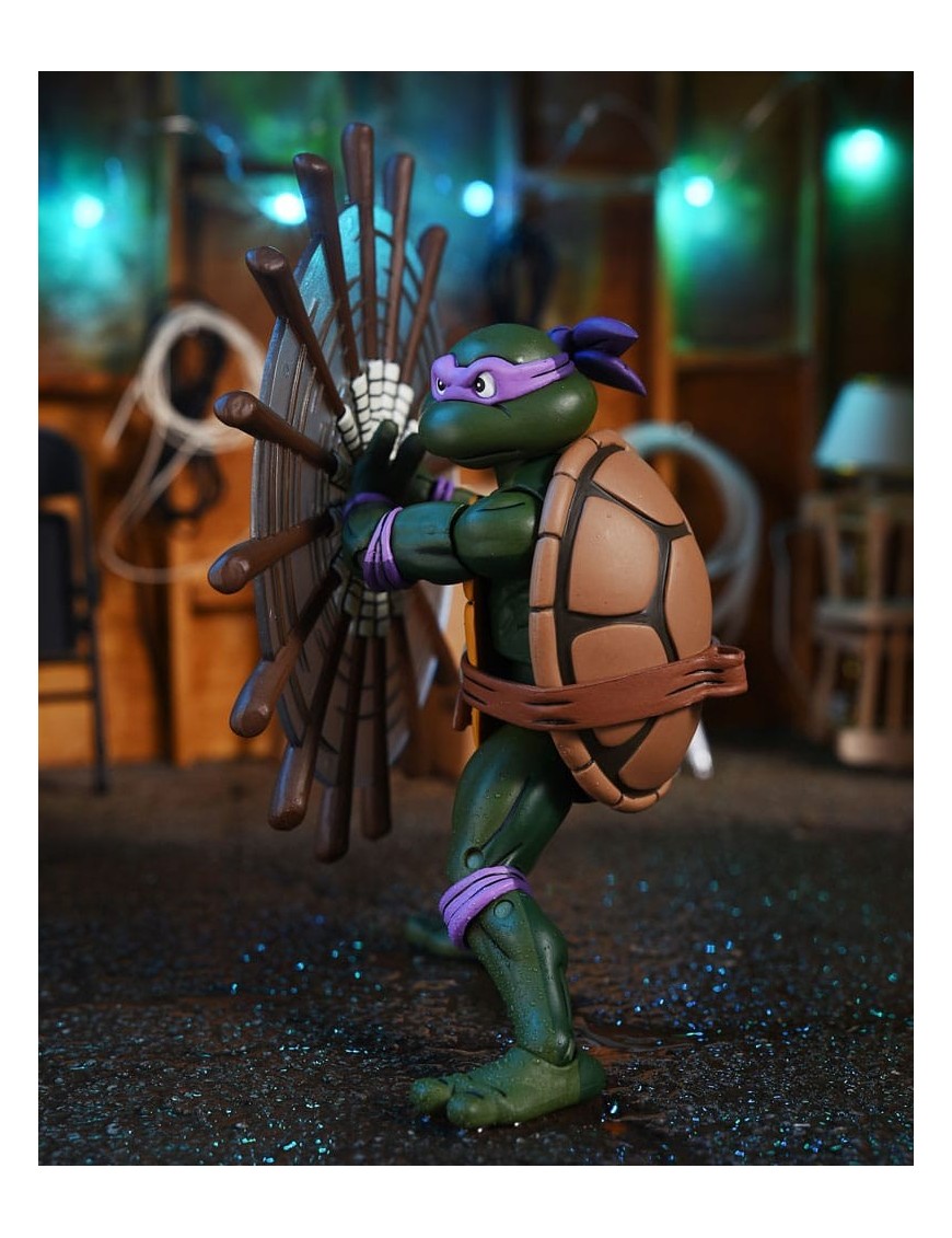 Neca Teenage Mutant Ninja Turtles VHS Animated Series Pizza Club Donatello