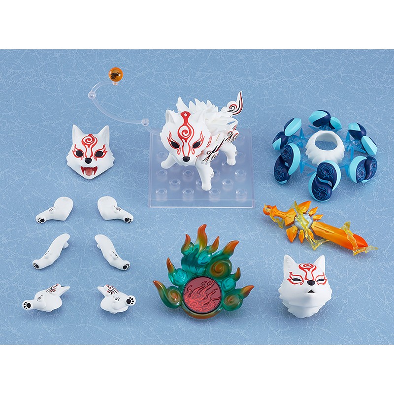 OKAMI AMATERASU SHIRANUI DELUXE NENDOROID ACTION FIGURE