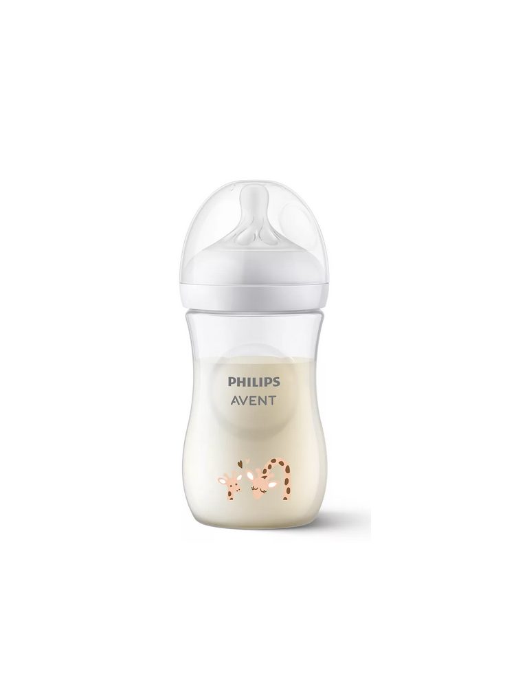 Philips Avent – Biberon SCY903/66 Natural Respose Neutral Giraffa 260ml