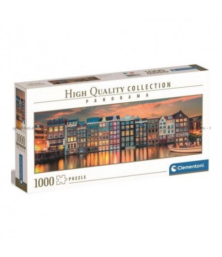 Puzzle Clementoni Panorama Bright Amsterdam 1000 pz 39838