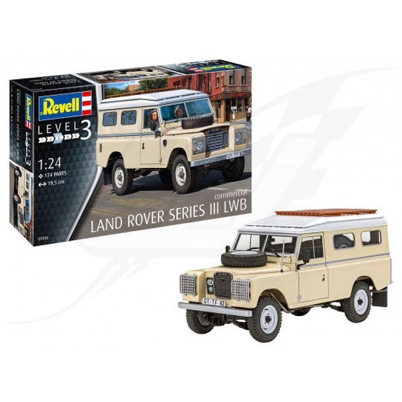 Revell LAND ROVER SERIES III LWB COMMERCIAL KIT 1:24 – RV07056