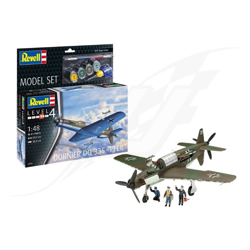 Revell MODEL SET DORNIER DO335 “PFEIL” KIT 1:48 – RV63795