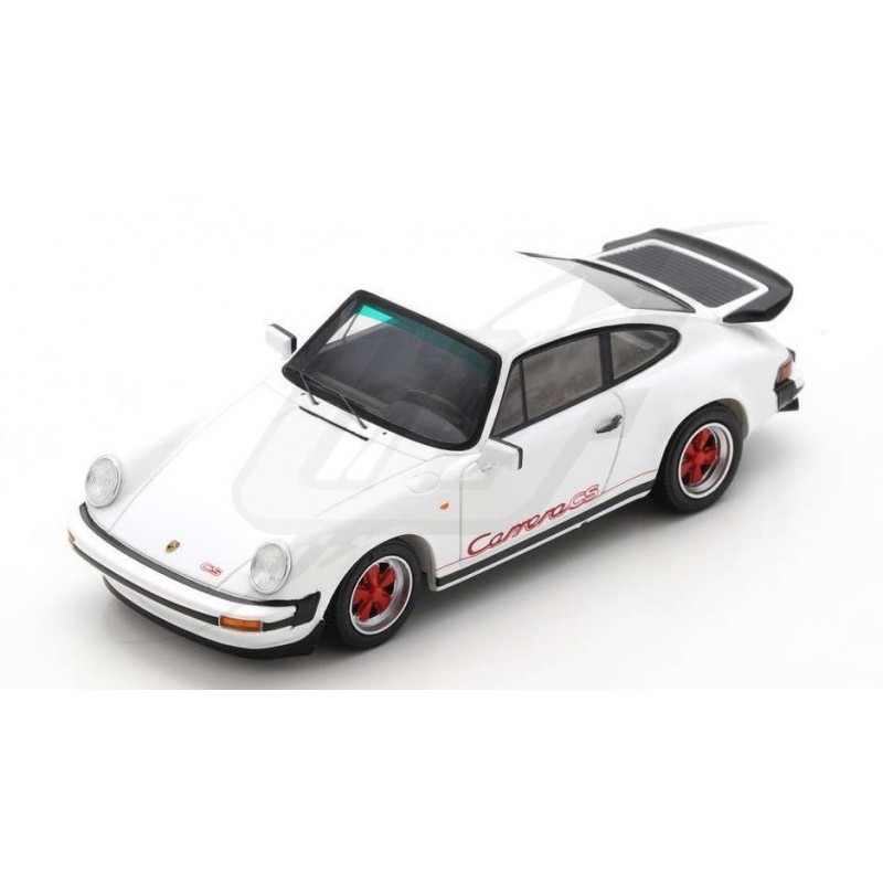 Schuco PORSCHE 911 3.2 CARRERA CS COUPE 1989 WHITE 1:43 – SH450919700