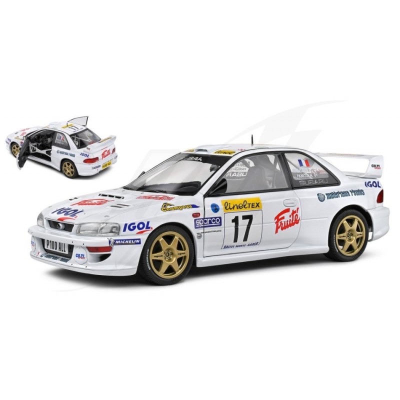 Solido SUBARU IMPREZA WRC 22B N.17 RALLY MONTECARLO 1999 PANIZZI-PANIZZI 1:18 – SL1807407