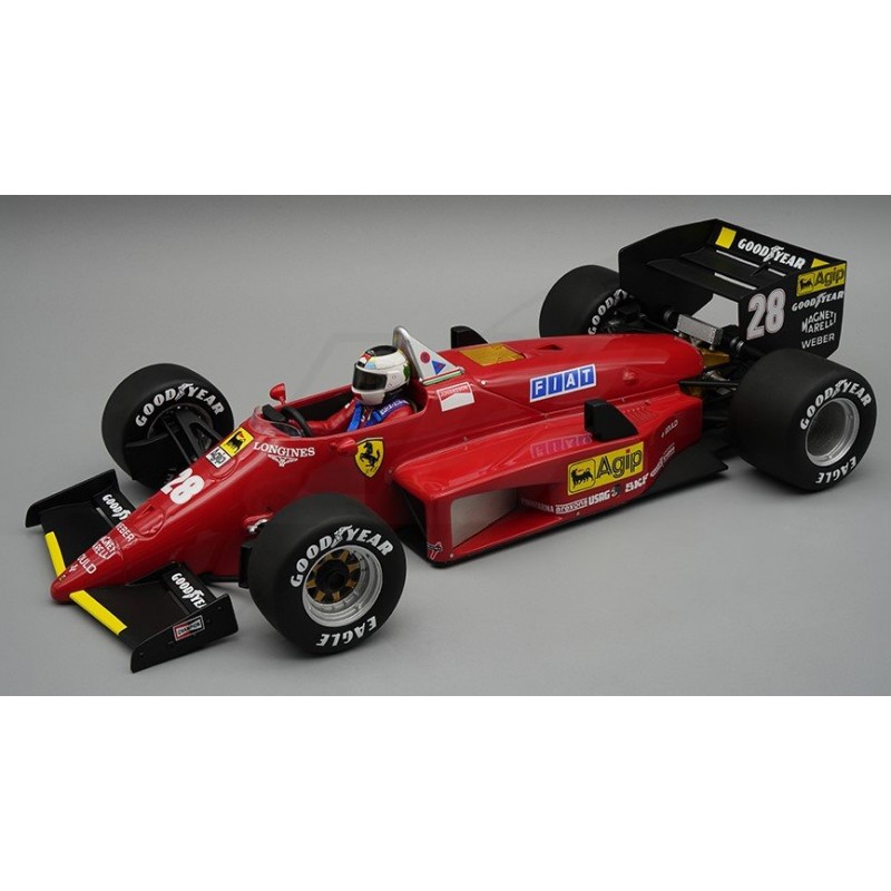 Tecnomodel FERRARI 156-85 NURBURGRING GP 1985 STEFAN JOHANSSON W/DRIVER 1:18 – TMD18322C