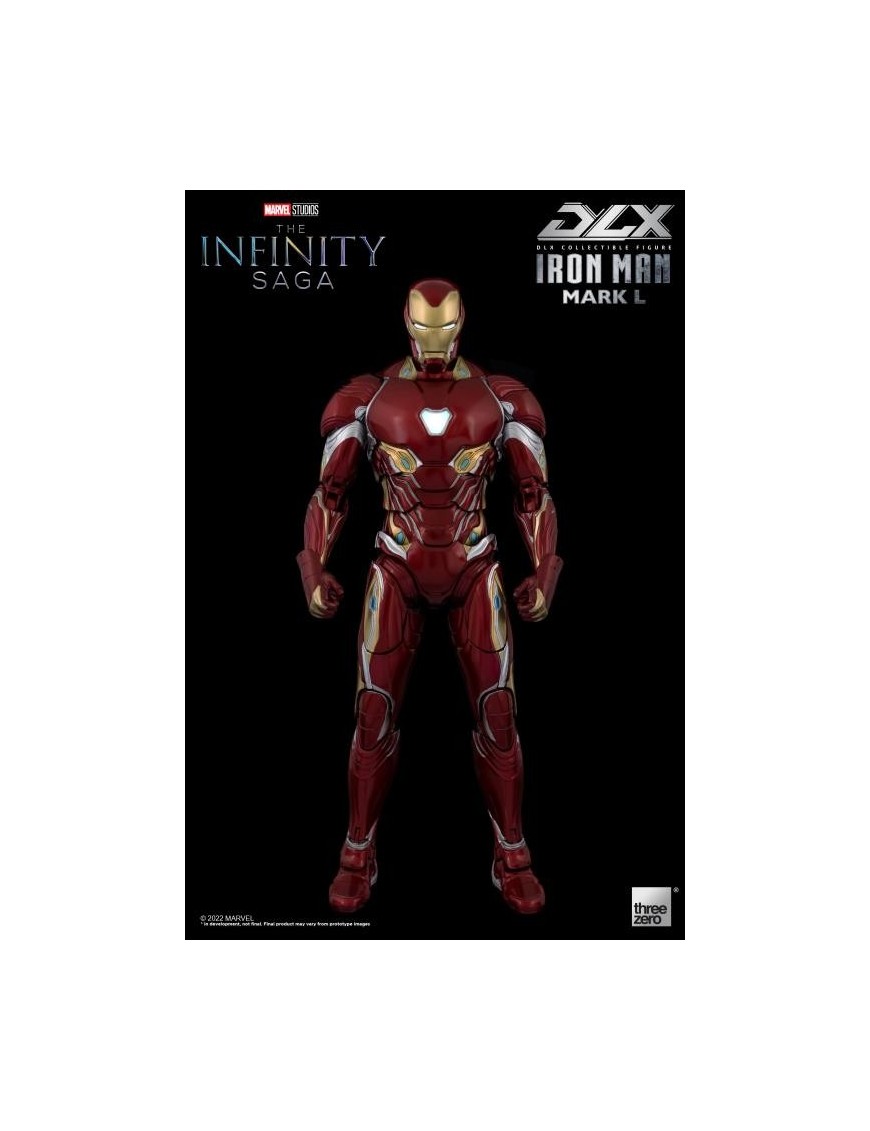 Threezero Avengers Infinity Saga DLX Collectible Figure Iron Man Mark L 1/12 Scale