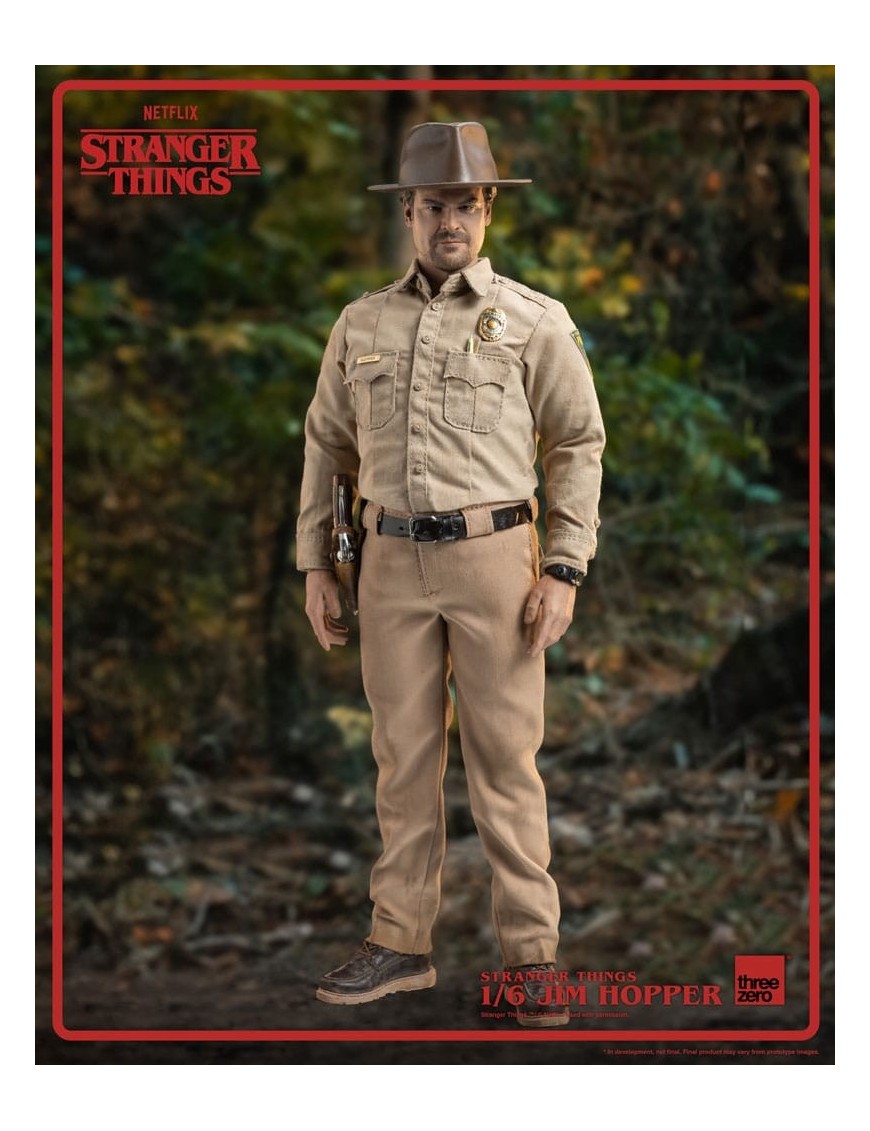 Threezero Stranger Things Jim Hopper 1/6 Scale