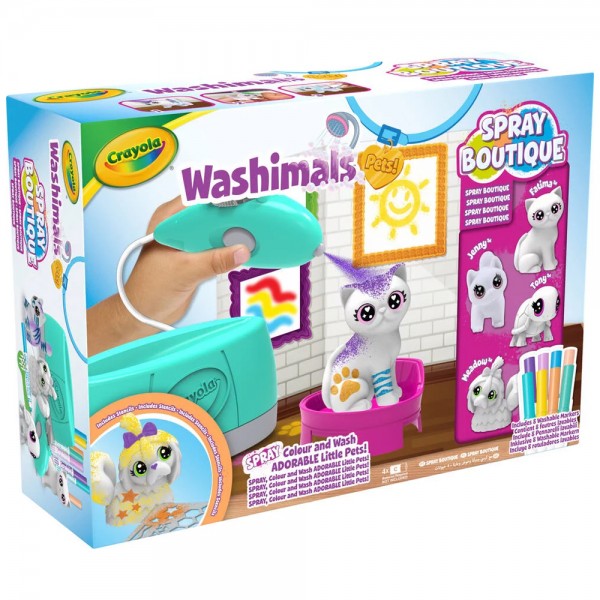 Washimals Pets Spray Boutique Crayola 74-7517